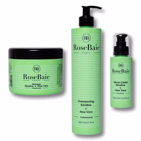 Trio Aloe Vera shampoing masque et sérum
